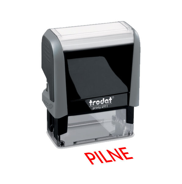 Trodat 4911 - "PILNE"