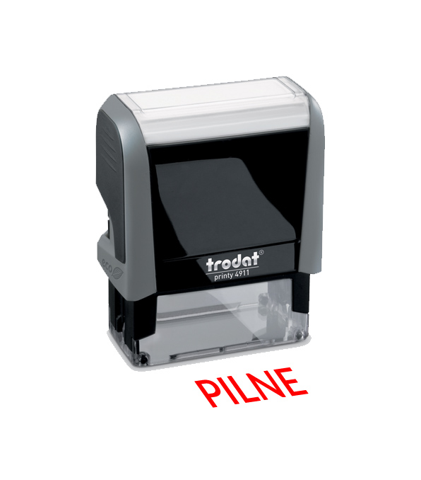 Trodat 4911 - "PILNE"