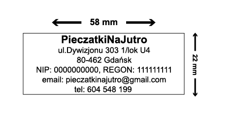 Odbicie Trodat 4913